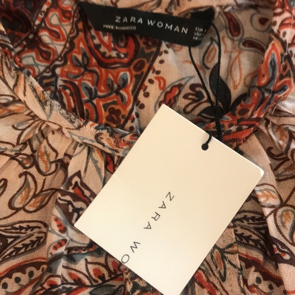 Zara printed boho dress - Picture 10 of 10